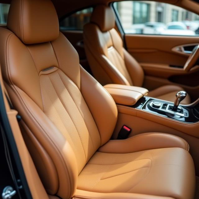 Interni personalizzati in pelle premium